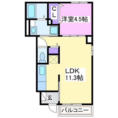 サンリット　ガーデンの物件間取画像